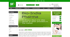Desktop Screenshot of bioindiaonline.com